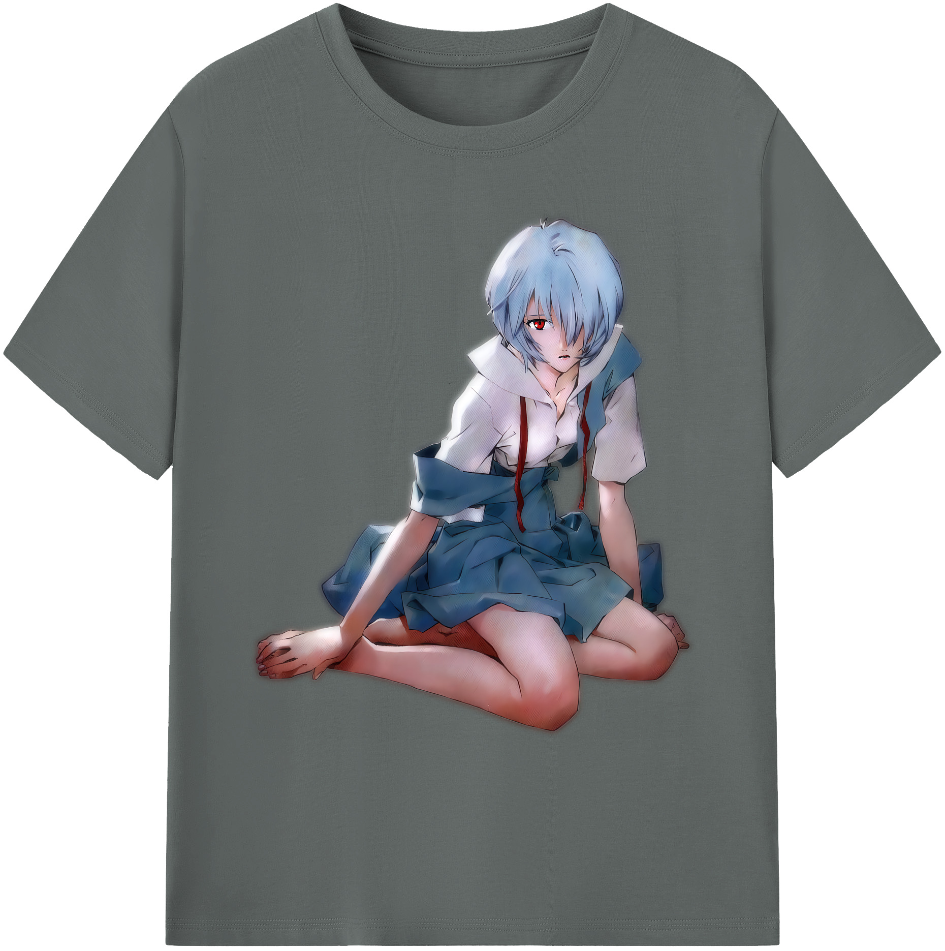 （画像用） EVA 新世紀エヴァンゲリオン 綿100％ メンズ半袖Tシャツ｜肌触りやわらか＆通気性